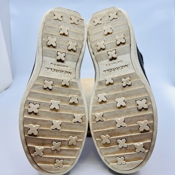 Merrell Snowcreek Sport Women's 6.5 Black Mid Zip Polar Waterproof Winter Boots - Picture 7 of 8